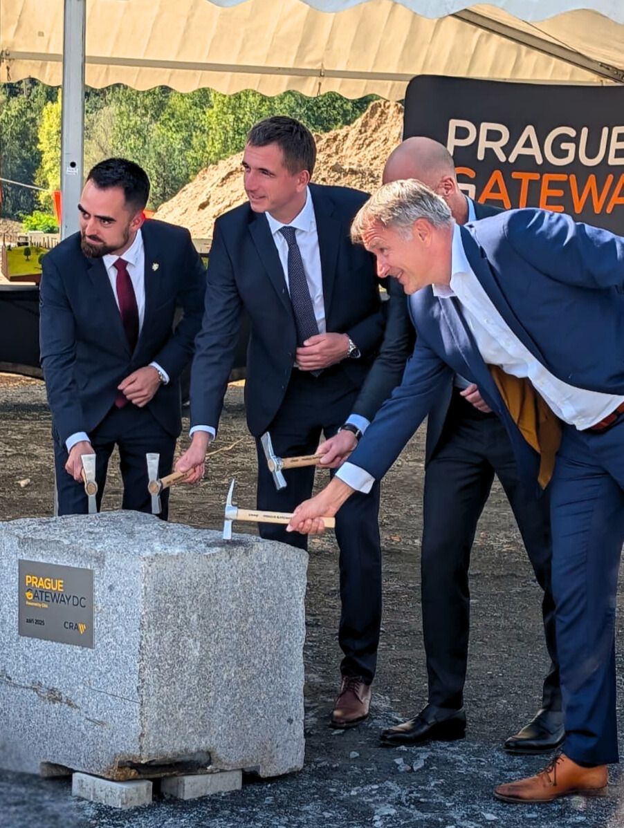 Slavnostní zahájení výstavby datového centra